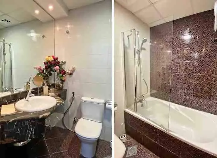 דירה Lovely Studio In Dubai Marina Near Beach And Metro Z417
